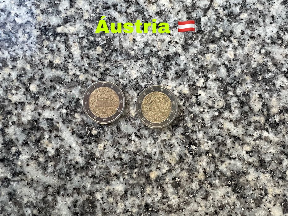Moedas 2€ comemorativas