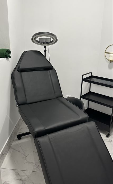 Łóżko, fotel kosmytyczny