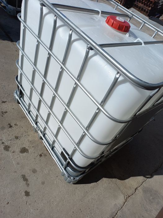 Zbiornik mauzer 1000L jak nowe czyste na wodę transport