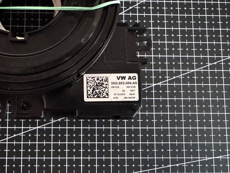 Шлейф руля 5K0953569AS, Підрульовий блок VW / Skoda / Audi