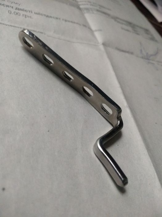 Пластина для ключицы(левая)