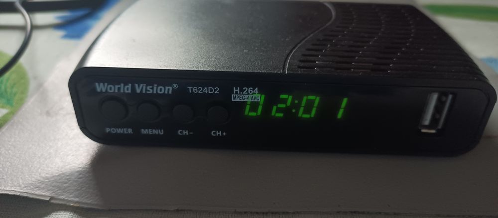 World Vision T624D2 приставка