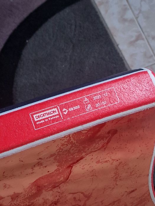 RADBUG Prancha de Bodyboard 900 nível experiente - Azul e vermelha