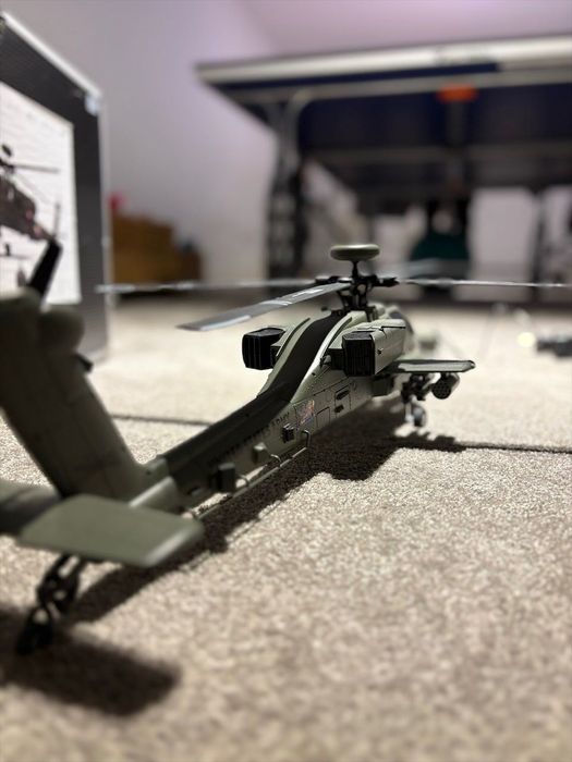 Helikopter RC Apache AH-64D Eachine E250 | NOWY | AKRO | WALIZKA