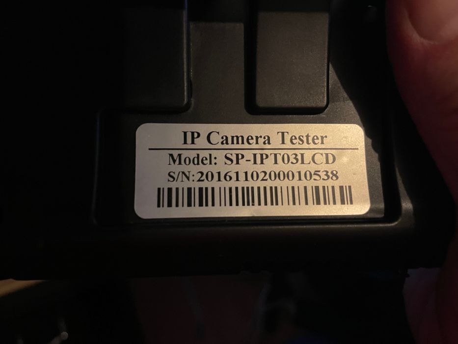 Tester kamer IPC Tester SP-IPT03LCD