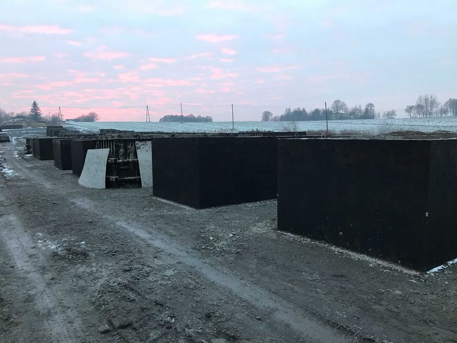 Szambo Szamba betonowe zbiorniki na deszczówkę zbiorniki betonowe