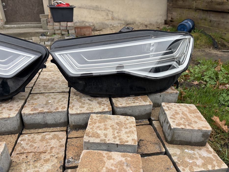 Lampy matrix audi a6c7 2017r  lift