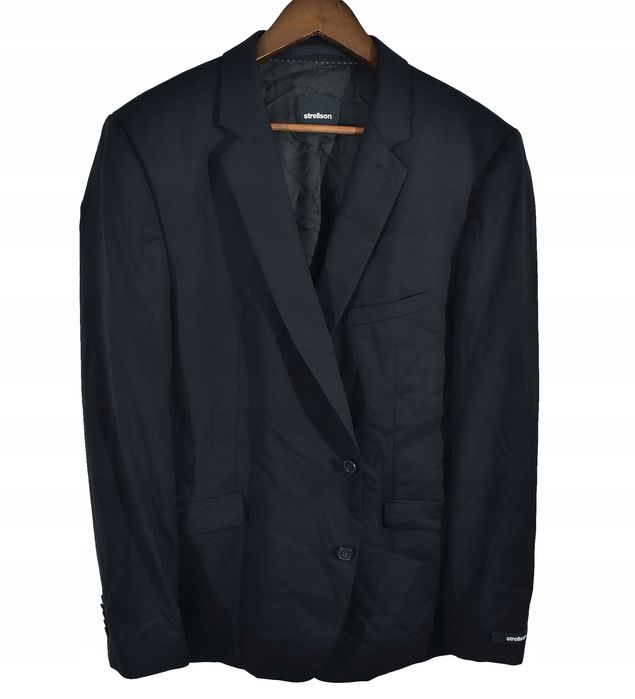 Strellson L-Allen Wełniana Marynarka Męska 54