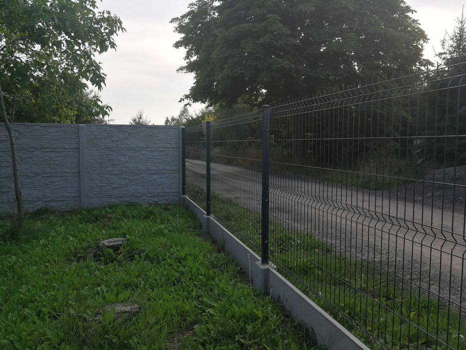 Ogrodzenia panelowe , podmurówka , ogrodzenia betonowe , słupki