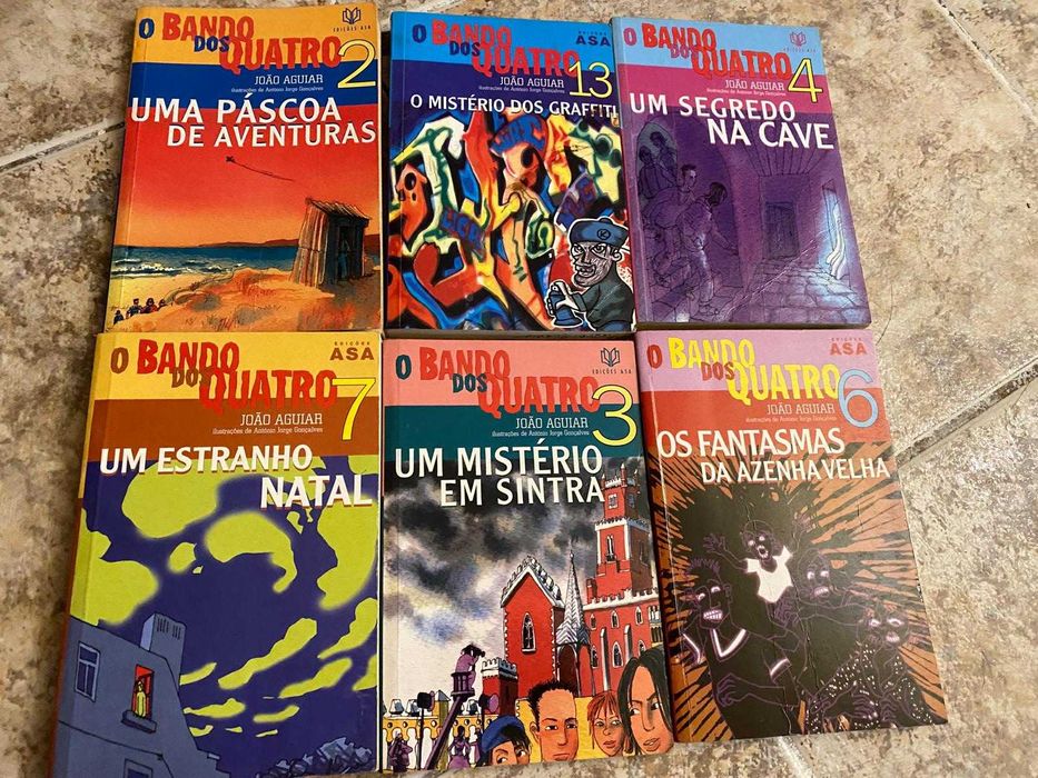 O Bando dos 4, varios livros, preço por livro, portes grátis