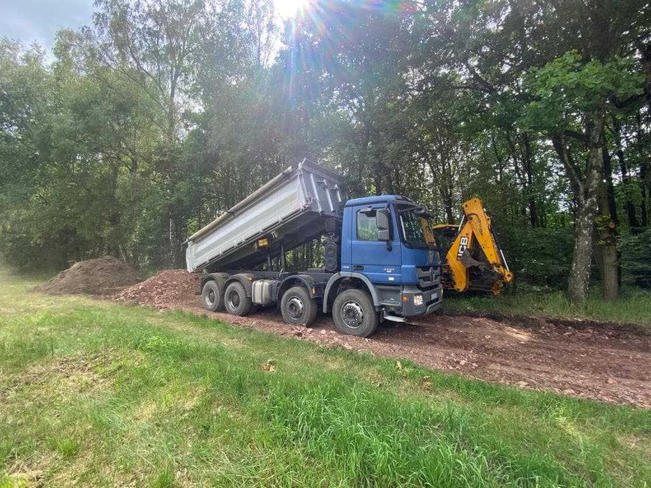 Łupek czerwony niesort. 0-120mm 12 ton LUZEM - na drogi i dziury