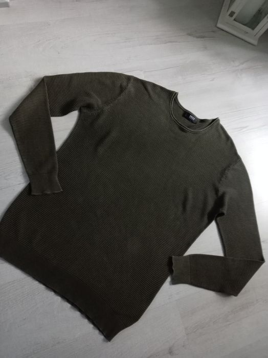 Sweterek męski khaki L
