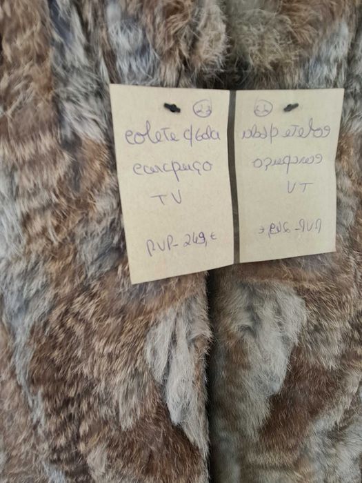 Colete de pêlo nunca usado