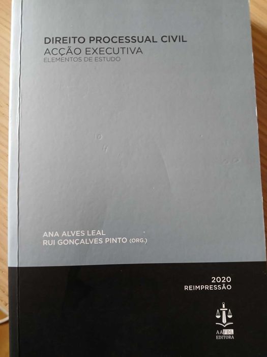 Direito Processual Civil . Acção Executiva