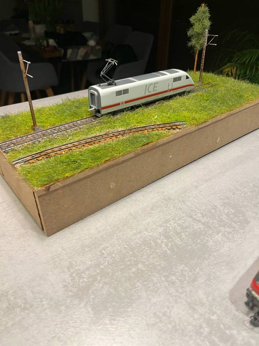 Diorama kolejowa w skali h0