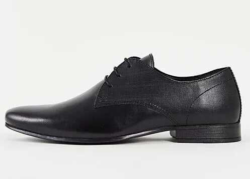 Оригінал Topman Bright Emboss Leather 034366 шкіра туфлі оксфорд туфли