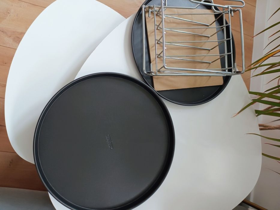 Blachy do pizzy zenker ze stojakiem