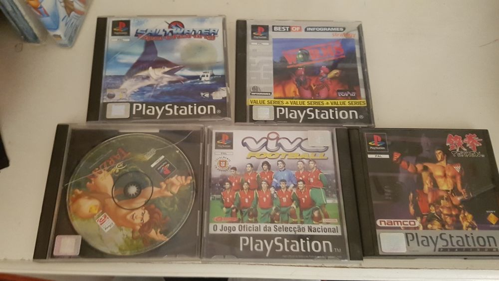 Jogos Playstation 1 e 2