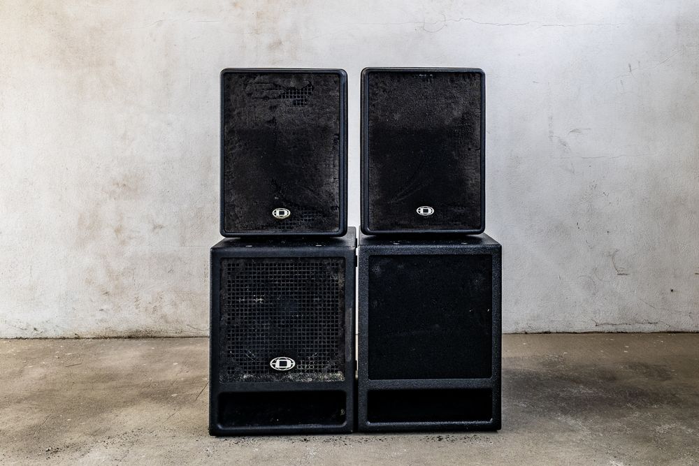 Conjunto PA Profissional – Dynacord D-Lite 2000