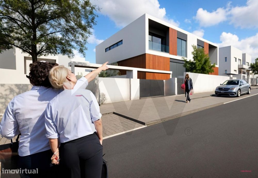 TERRENO COM PROJETO APROVADO  »»»»»  Construa Já a Sua Moradia na Maia