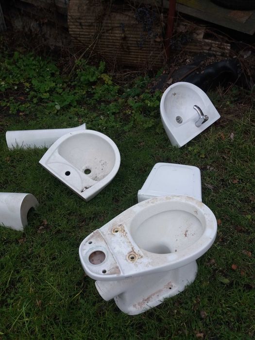 раковина  стакан ванна - комплект