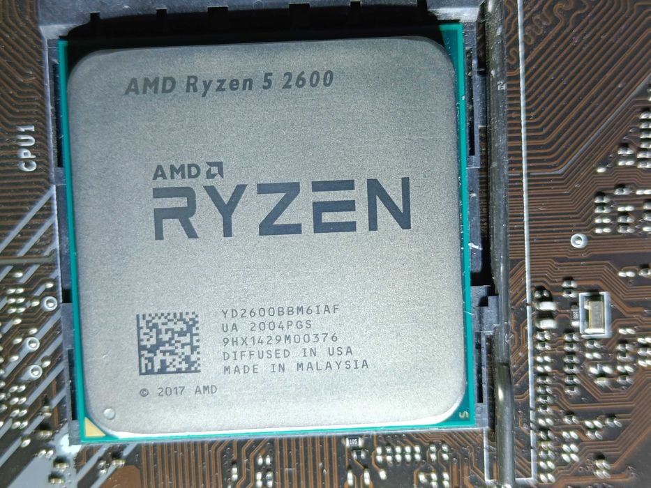 Ігровий комплект AMD MSI A320M-A PRO + RYZEN 5 2600 6 ядер 3.9Gz sAM4