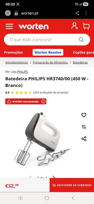 Batedeira philips