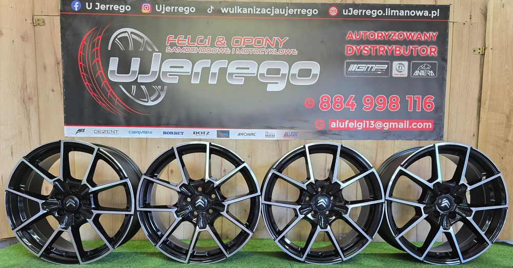 Nowe alufelgi CITROEN 18x5x108  Berlingo, C4, C5, C5 Aircross, C5x
