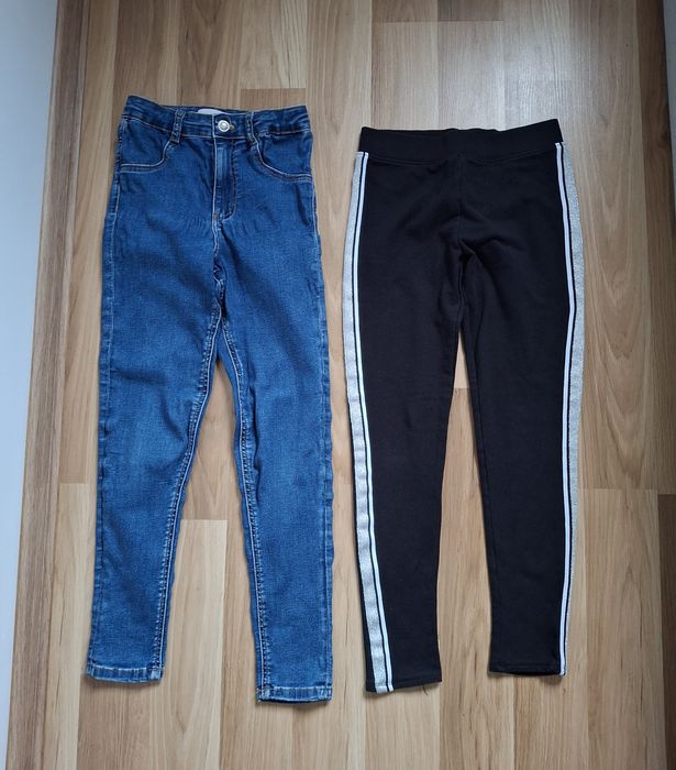 146 jeansy Zara i leginsy H&M