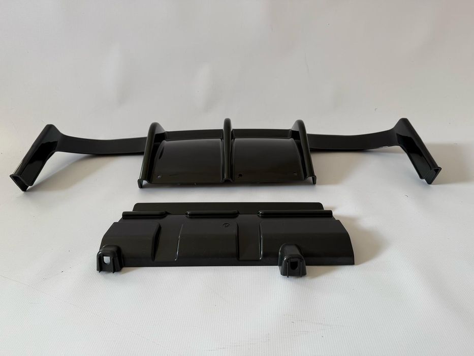 BMW F30 F31 Dokładka Tylnego Zderzaka Dyfuzor M3 Look Czarny Połysk
