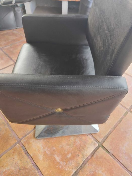 Rampa lavagem e cadeira de corte