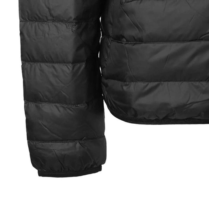EMPORIO ARMANI EA7 włoska kurtka ocieplana BLACK/GOLD