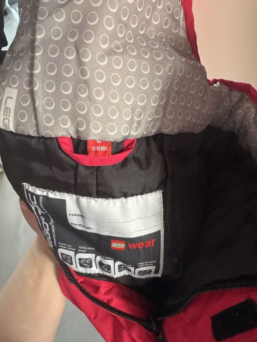 Напівкомбінезон супер зручний теплий яскравий Lego tec 12-18 80 розмір