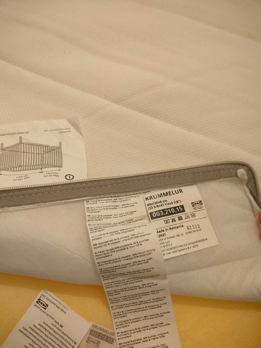 Berço + Acessórios IKEA – (menos de 6 meses de uso!) – 90€