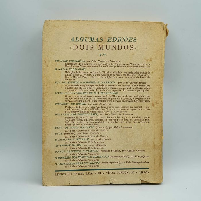 Livro - Erico Veríssimo - Caminhos Cruzados - PARP