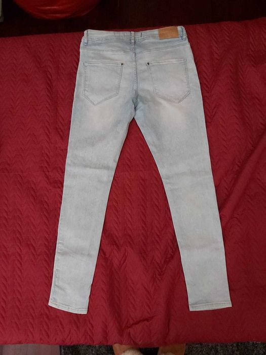 calças bershka super skinny fit 40