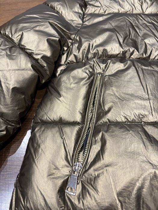 Casaco acolchoado metalizado com capuz Trash and Luxury