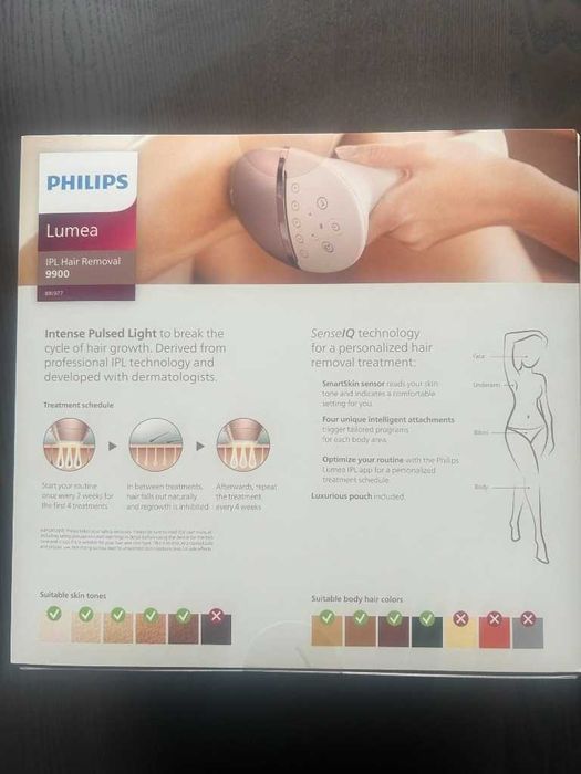 Depilator philips Lumea 9900 model BRI977