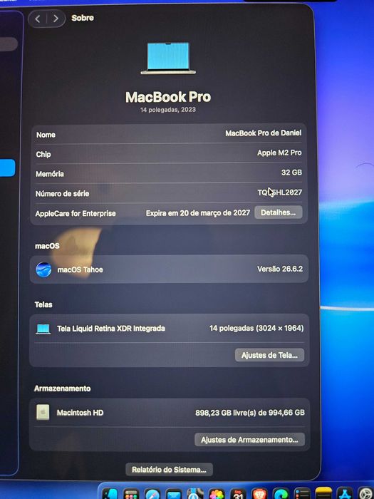 MacBook Pro 14" M2 Pro 32Gb 1Tb
