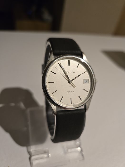 Zegarek Certina pasek czarny