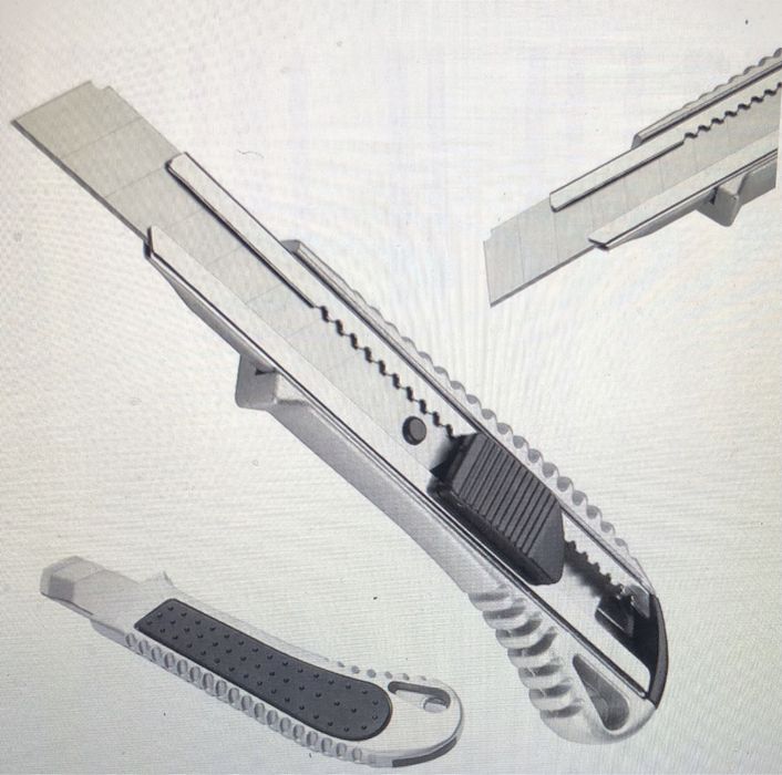 Metalowy mocny nóż do tapet 48tknn