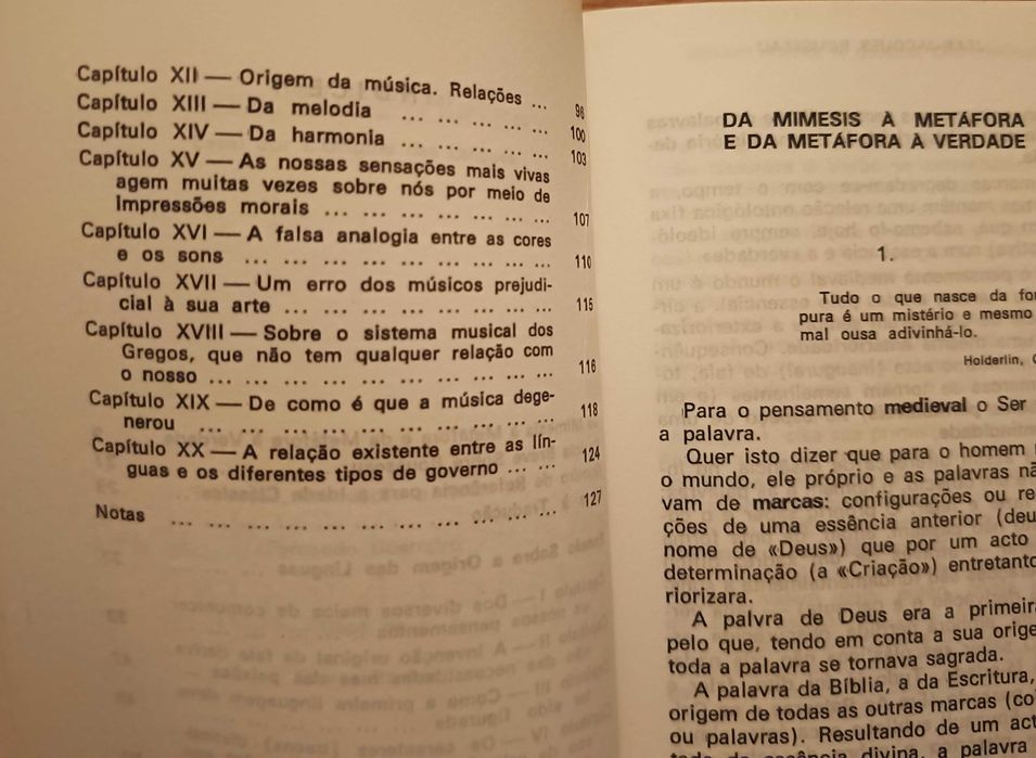 Ensaio sobre a origem das Línguas - Jean-Jacques Rousseau
