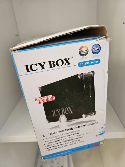 zewnętrzna obudowa na dysk twardy ICY BOX z serii IB-351