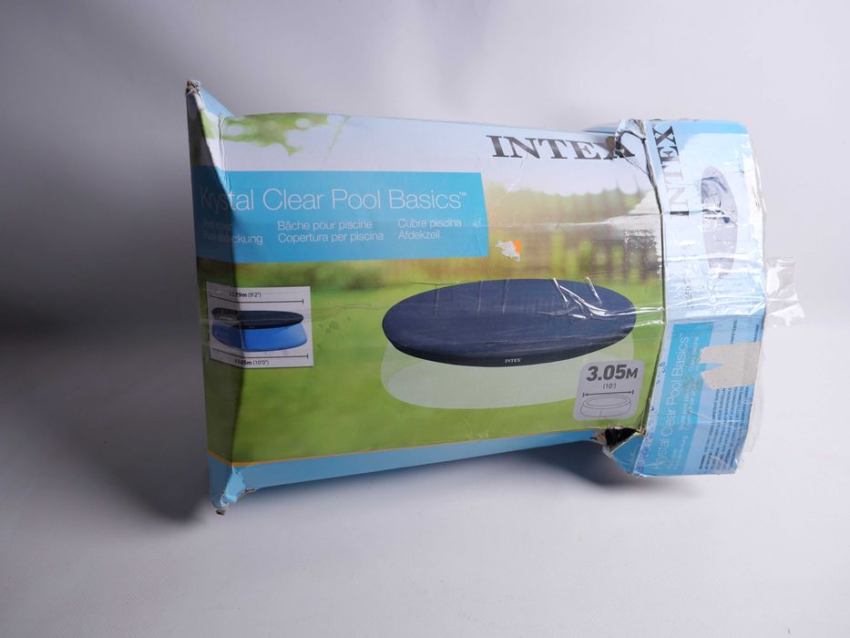 Чохол для басейну Intex Easy Set 10 футів (3,05 м) № 28021. Круглий чохол має розмір 2,8 м  підходить для басейнів Intex з діаметром основи 3,05 м