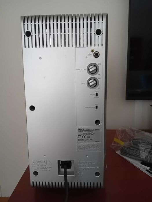Amplificador Sony + Subwoofer Ativo Sony 150W + 6 colunas 140W cada