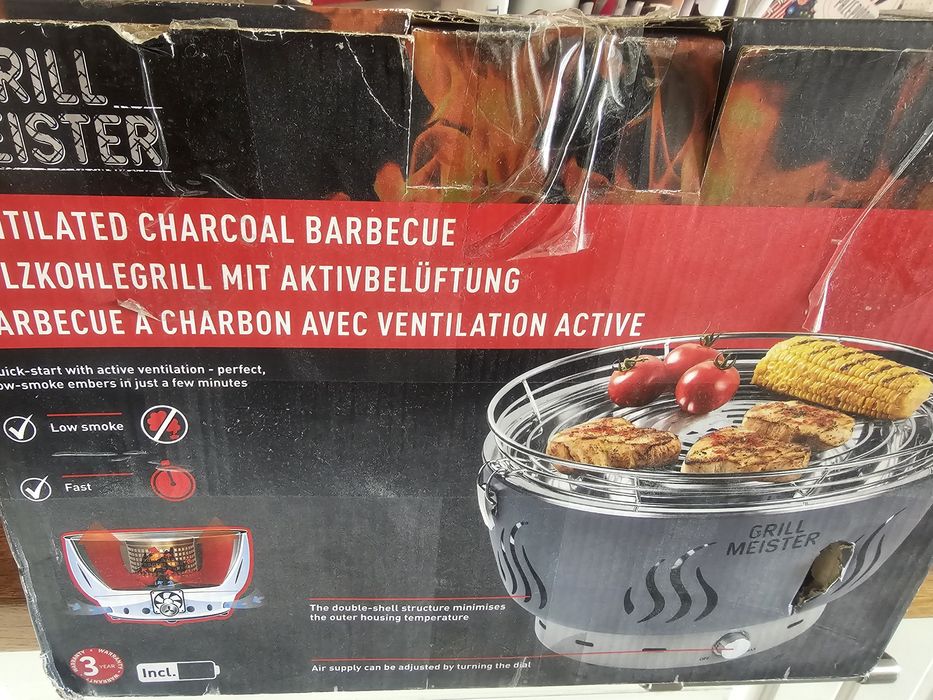 Grill węglowy bezdymny