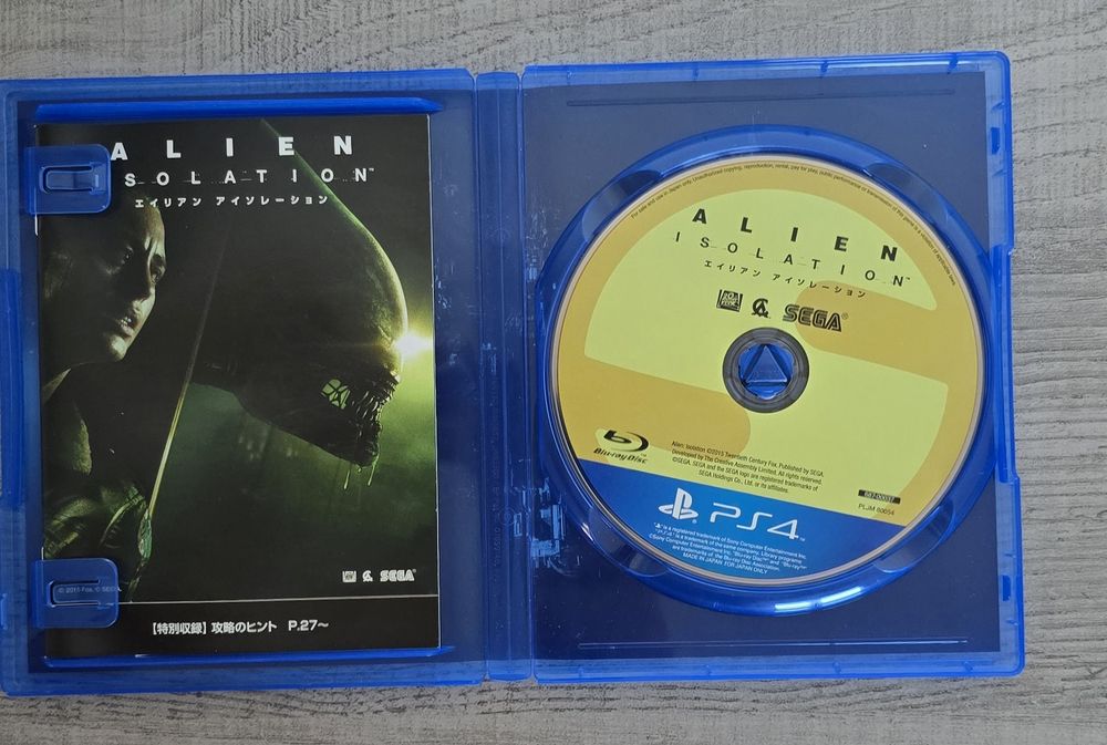 Jogo ps4 Alien Isolation the collection Dlcs incluídos no disco (não é necessário download) 15€