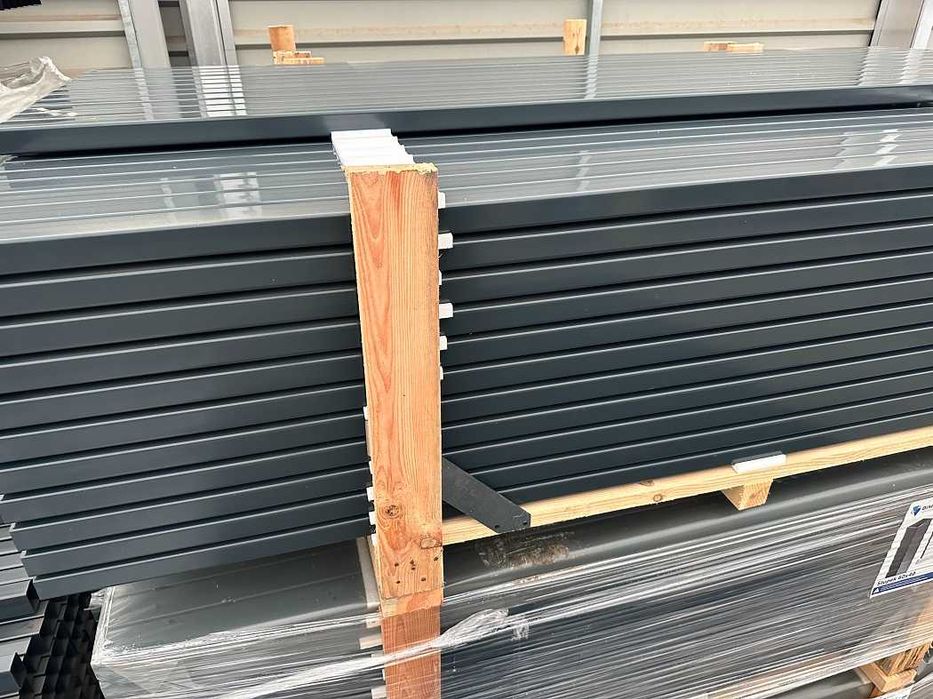 SŁUPKI do ogrodzenia PANELOWE 60x40x2 mm  260 cm 2,6 m | SŁUPEK 2,0 mm