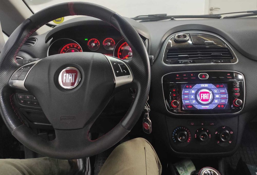 (NOVO) Rádio 2DIN 7" Android • FIAT Punto EVO (2009 a 2017) • GPS