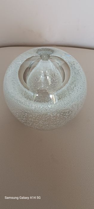 Bola de cristal murano do século XX